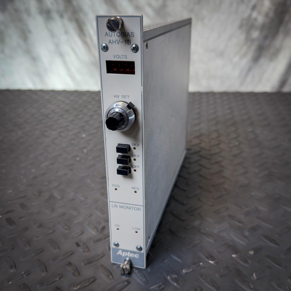 Aptec AHV-1B Bias Power Supply 5KV NIM BIN Plugin Module