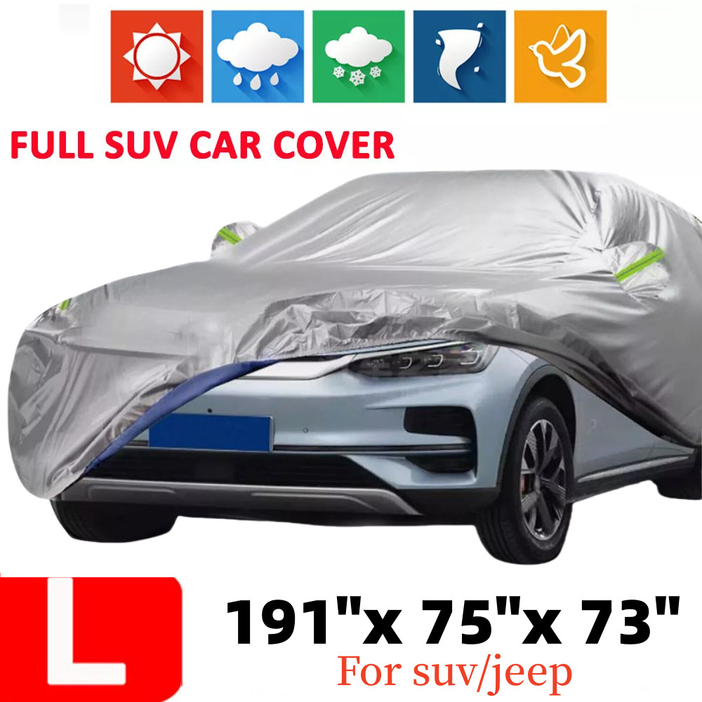 Custom Fit Full Car Cover For Toyota Rav4 Waterproof Sun All Weather Protection