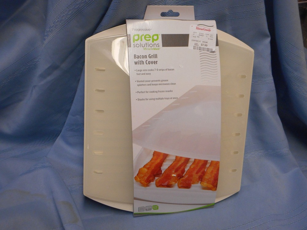 NIP PROGRESSIVE BACON GRILL & COVER MICROWAVE PREP SOLUTIONS