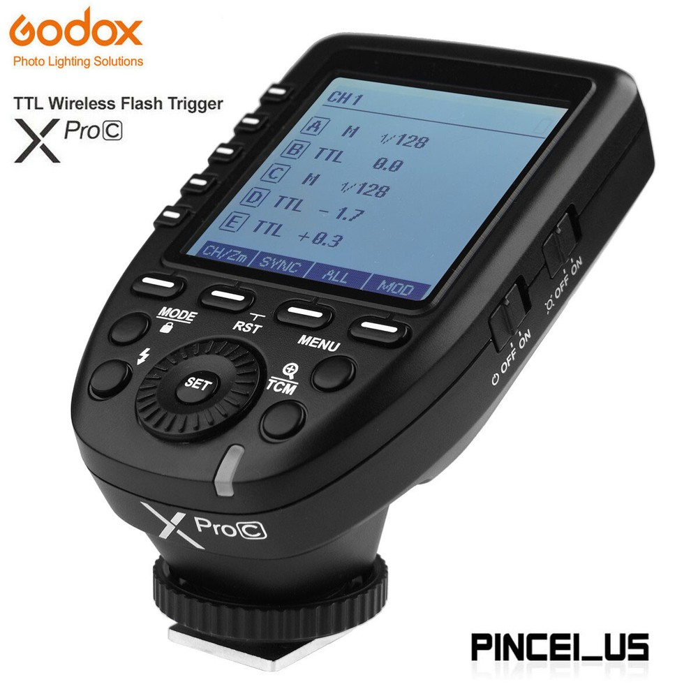 Godox Xpro-C TTL Wireless Flash Trigger 2.4G Wireless X System For Canon