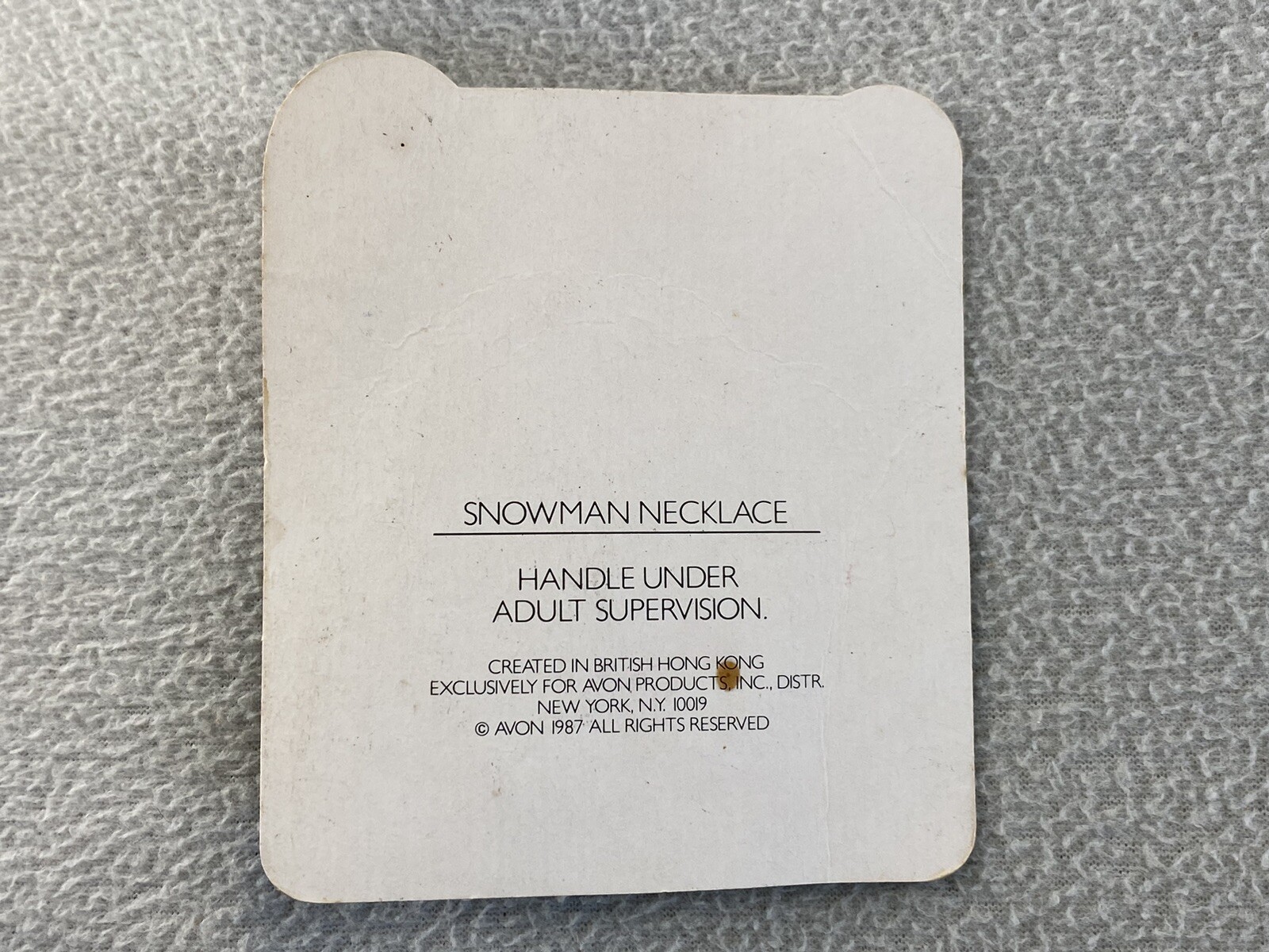 Vintage 80's Avon Holiday Christmas Pin Necklace Plastic Jewelry Lot of 5