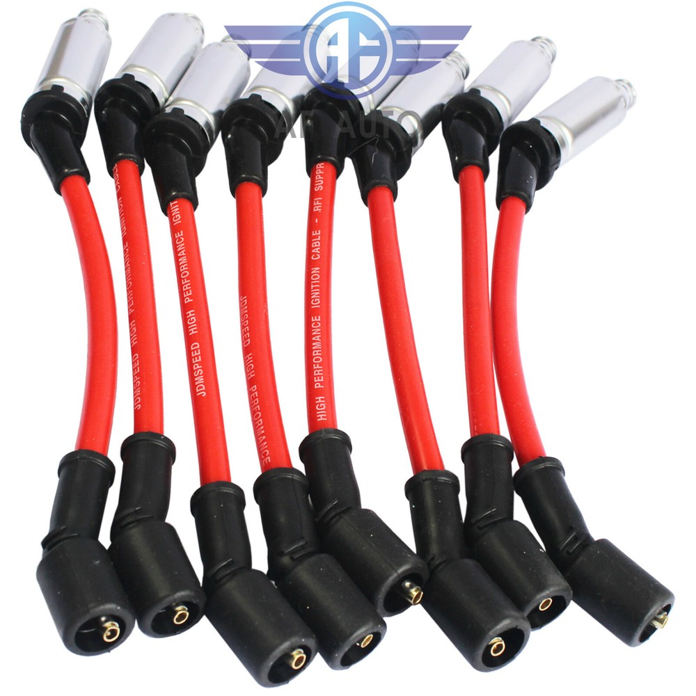 JDMSPEED High Performance Spark Plug Ignition Wire For GMC CHEVY V8 2000-2009