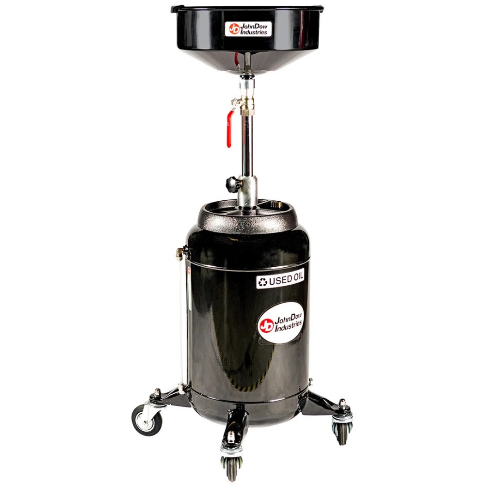 John Dow Industries DI-16DC-E 16-Gallon Portable Oil Drain