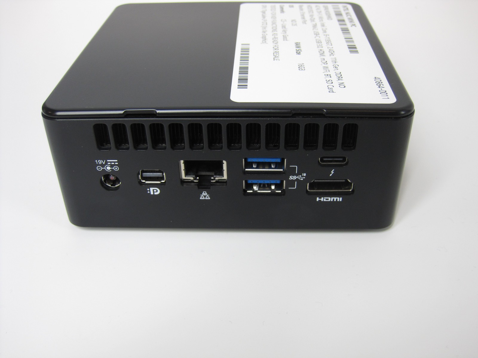 Intel NUC Mini PC NUC11PAH i5-1135G7 2.4GHz 16GB DDR4 NO HDD/SSD NO OS