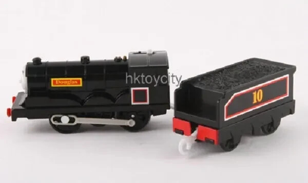 TRACKMASTER THOMAS BATTERY MOTORIZED TOY TRAIN- DOUGLAS + TENDER