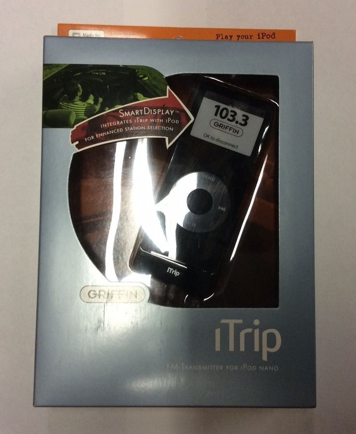 New Griffin iTrip FM Transmitter for 1st Generation 1st Gen iPod Nano