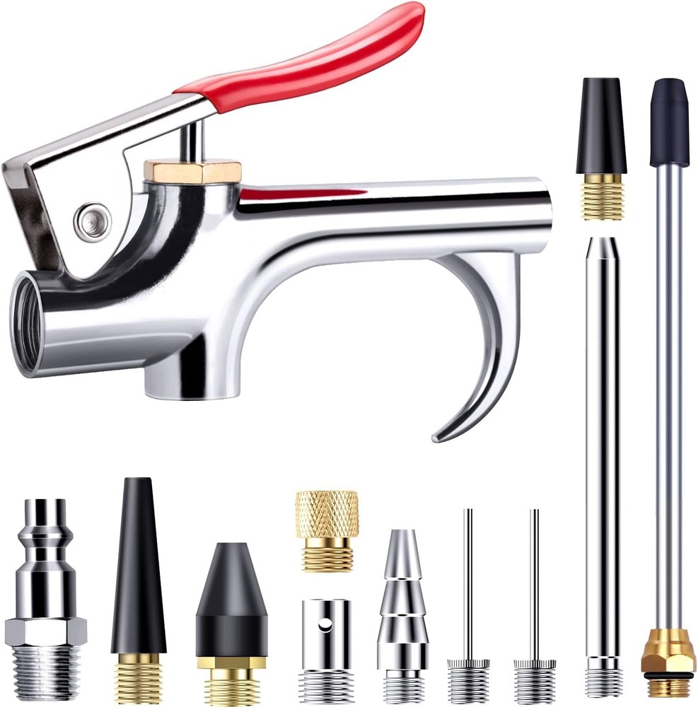 Air Compressor Blow Gun Nozzle Set 13pc