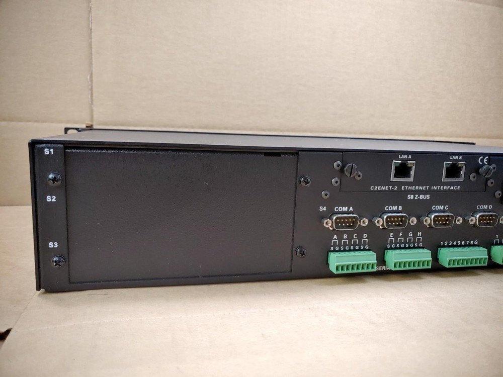 Crestron AV2 Audio Video Control Processor w/ C2ENET-2 & Rack-Ears ✔✔✔