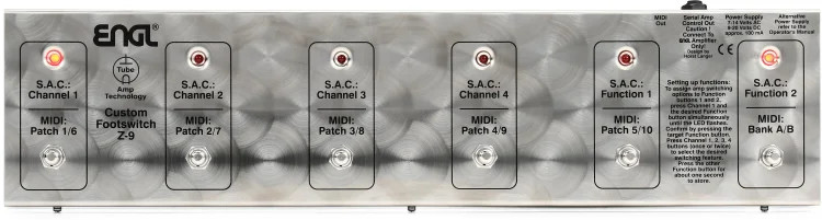 ENGL Amplifiers Z-9 Footswitch