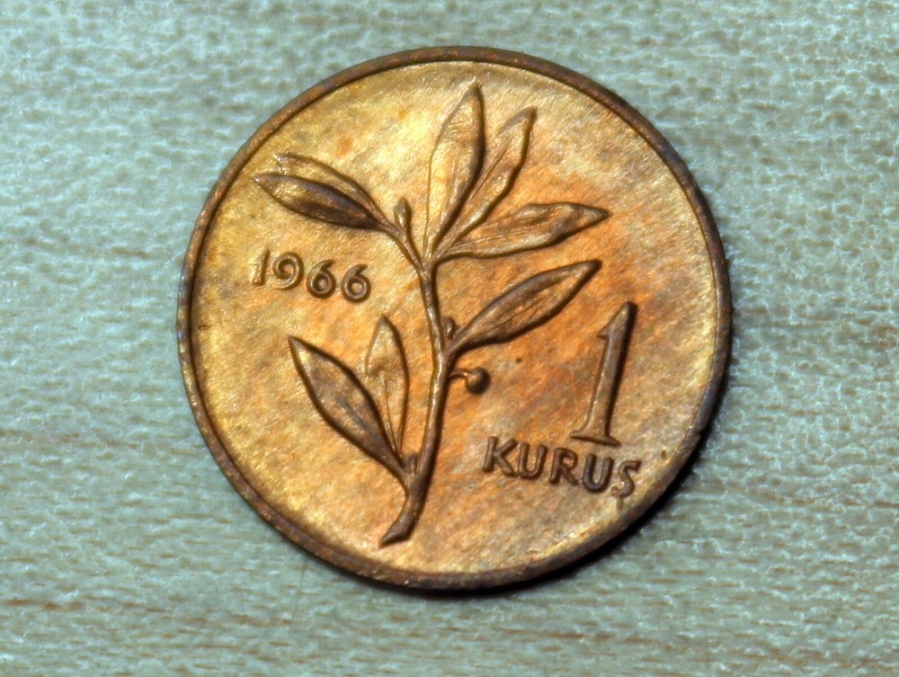 1966 Turkey 1 Kurus