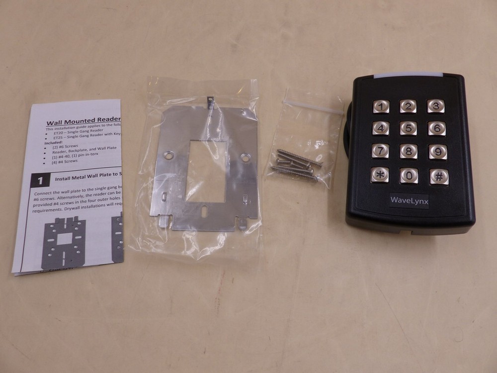 WAVELYNX ET25-7WS WALLMOUNT SECURE ACCESS CARD CONTROL READER