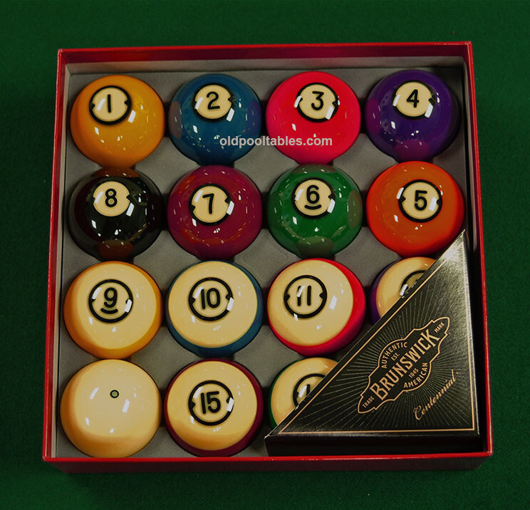Brunswick Centennial Pool/Billiards Ball Set -- Brand New