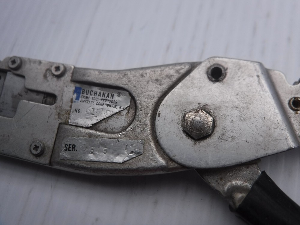 Buchanan 613L27 Hand Crimper