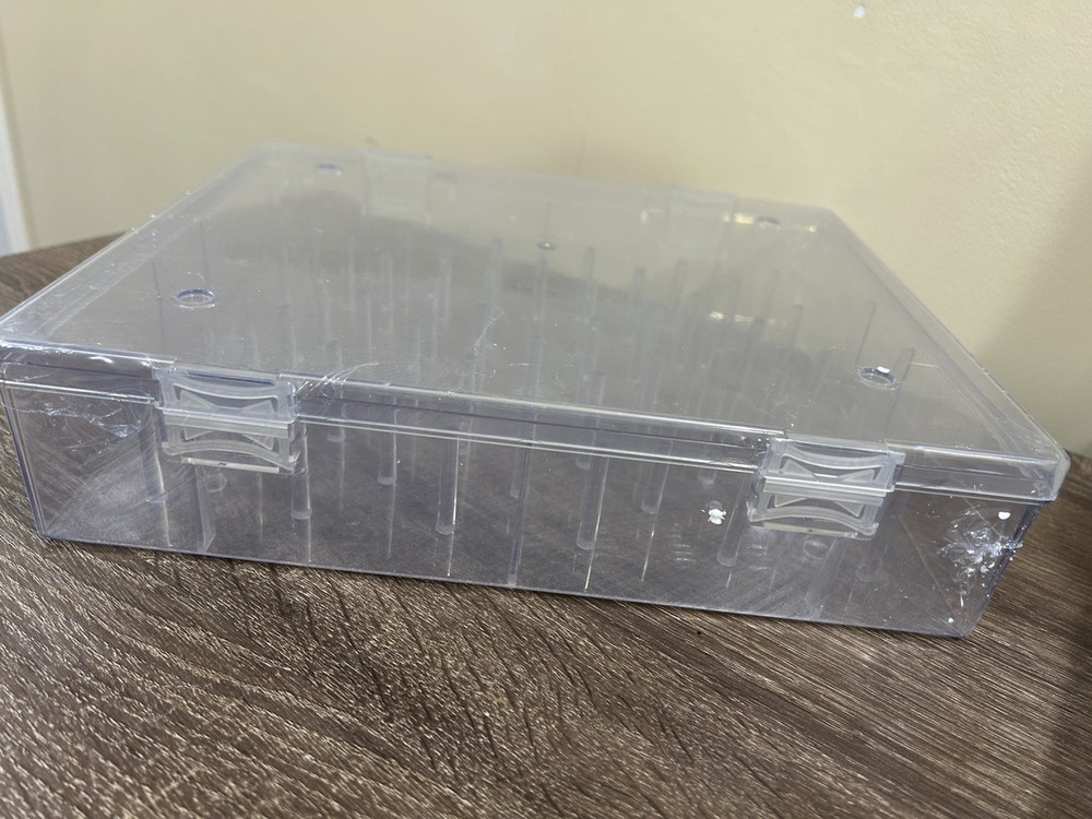 New Sewing Thread Box 50 Spools Carrying Case Container Holder