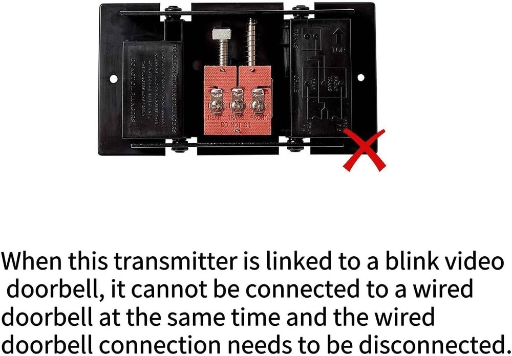 Blink Video Doorbell Chime Extender – 656ft Coverage, 1 Extender & Receiver Set