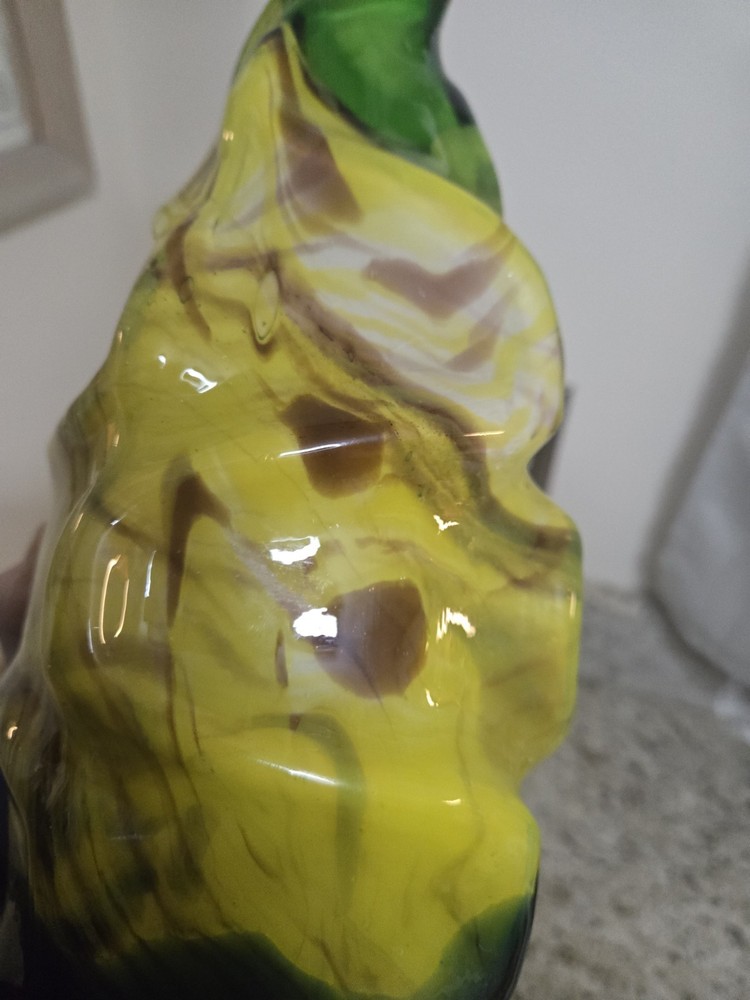 MCM Vintage Hand Blown Art Vase