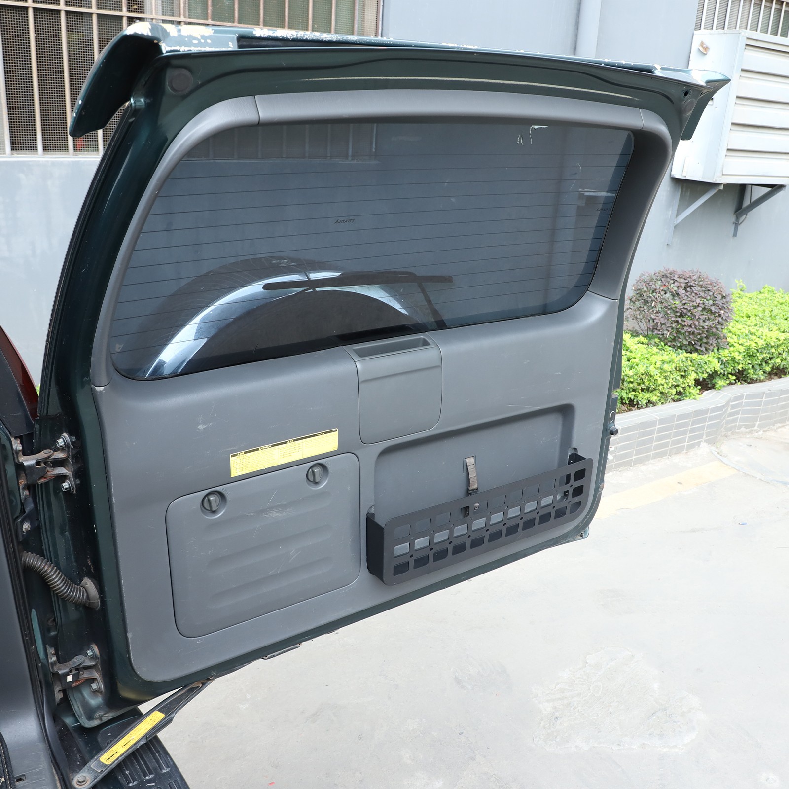 Tailgate Door Organizer Cargo Shelf Molle Panel For 2003-2009 Lexus Gx470
