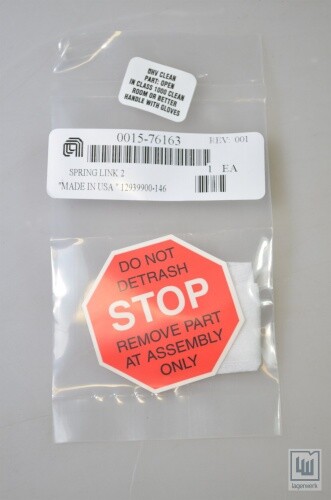 APPLIED MATERIALS 0015-76163, spring link - NEW : 001
