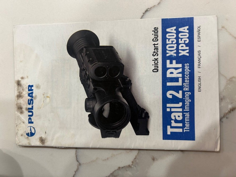 Pulsar Trail 2 LRF XP50A Thermal Scope-great condition