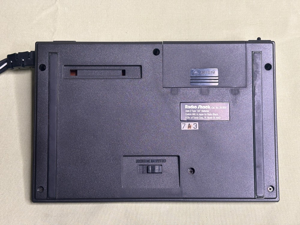 Tandy Radio Shack PC-4 Pocket Computer w/ Cassette Interface