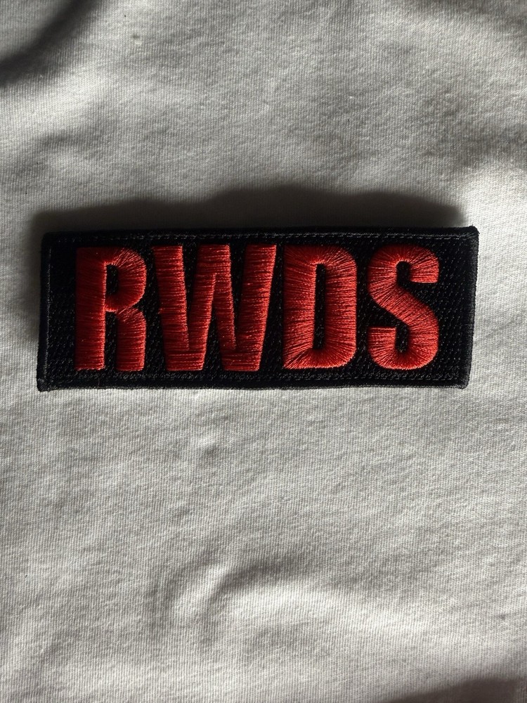 Right Wing Death Squad RWDS Moral Patch, Hook Loop Political Controversial ￼￼