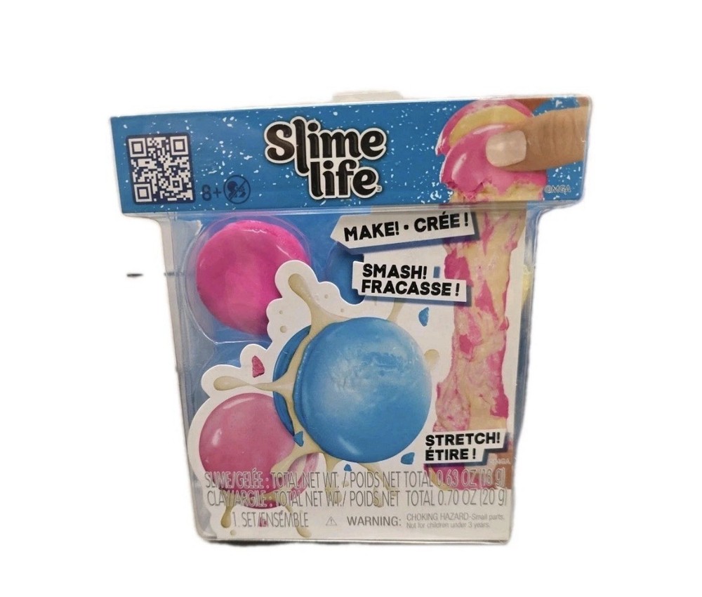 Slime Life Macaron Slime Kit Smash Macaron