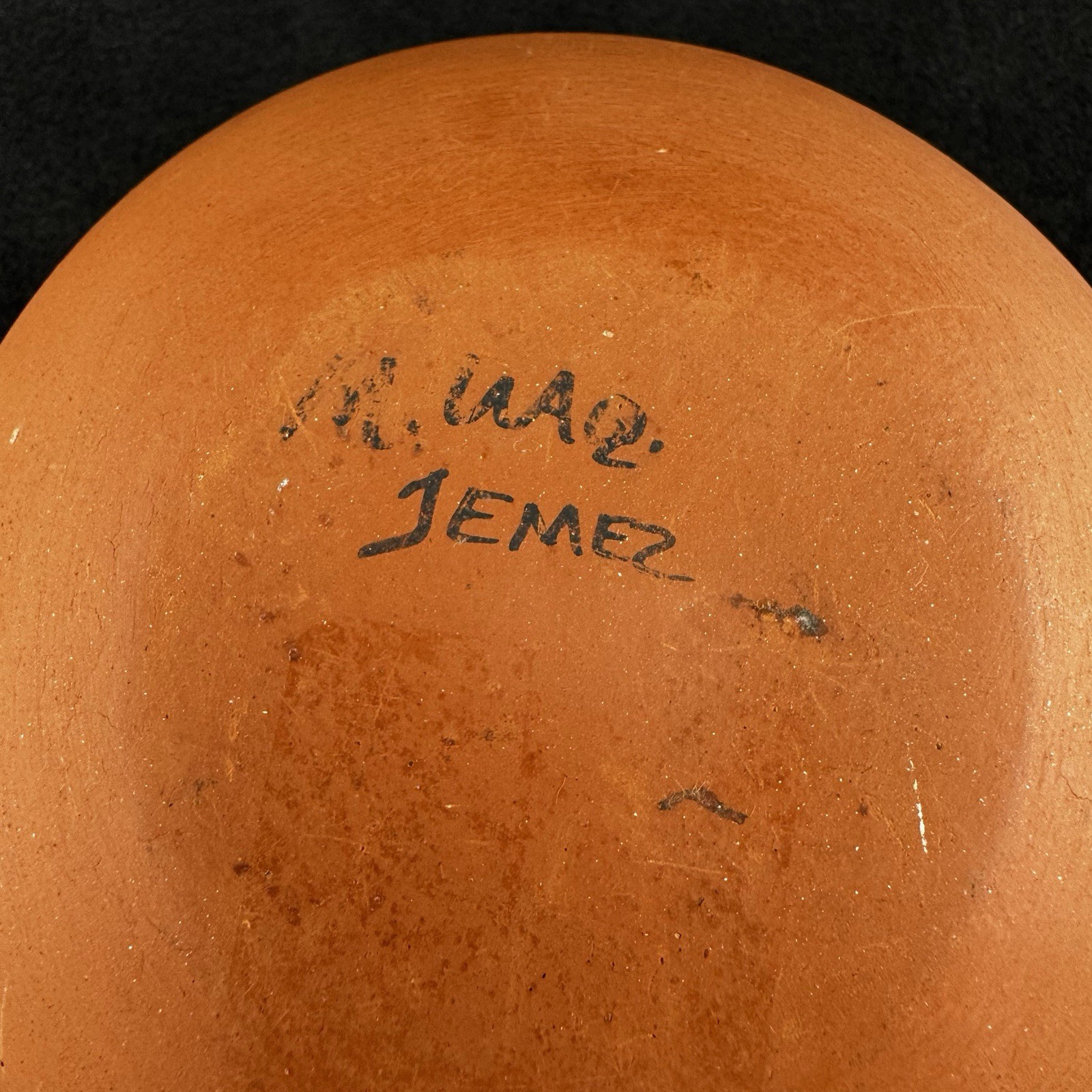 Native American Jemez Pueblo Pottery Olla Signed Jemez Polychrome Jar