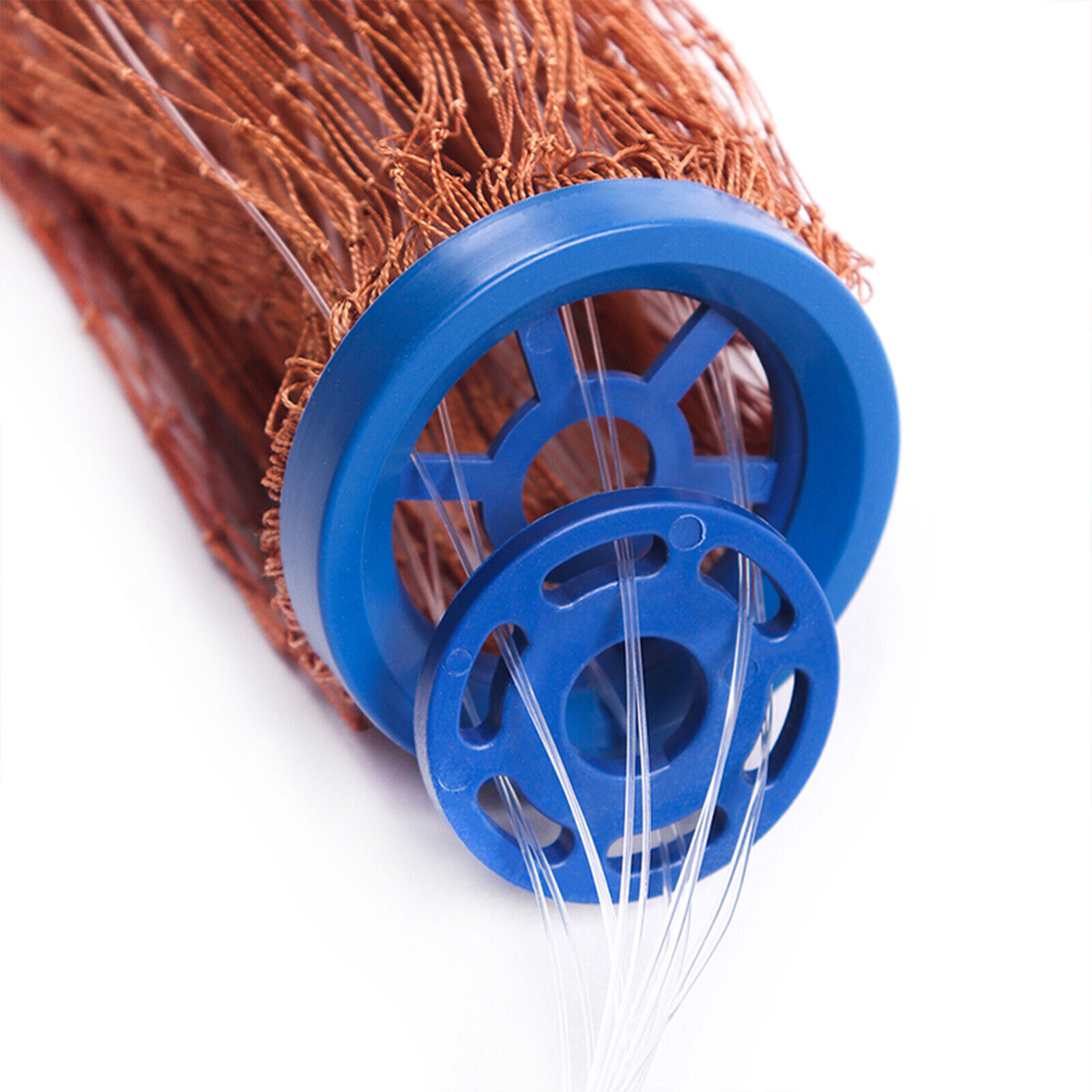 6/8/10/12/16/20FT Fishing Cast Net Bait Easy Throw Hand Cast Nylon Mesh