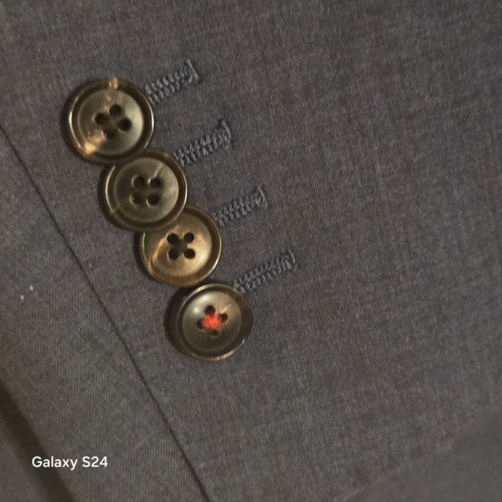 Suitsupply E.Thomas Blazer 42R Gray Pure Wool