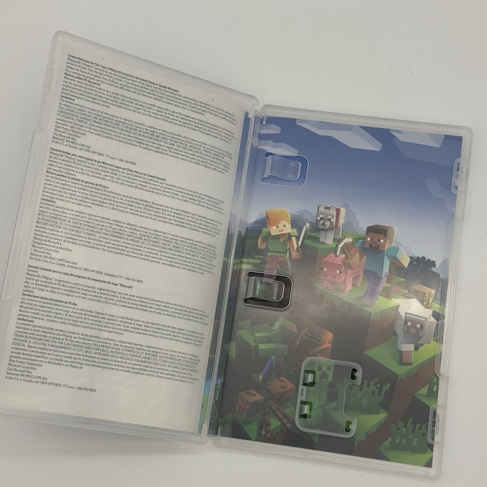 Minecraft: Nintendo Switch - Case Only (No Game)