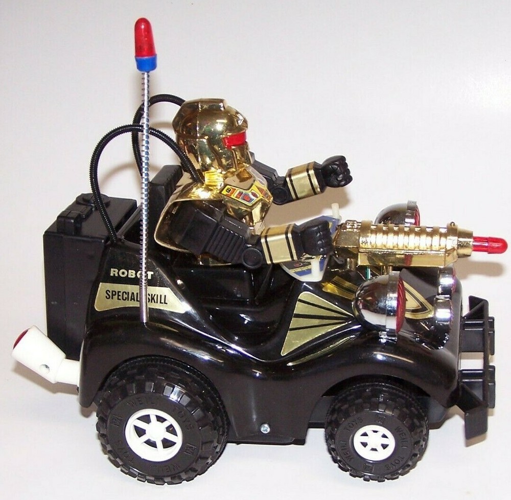 Robot Special Skill Car Battery Operated Multi Action NIB
