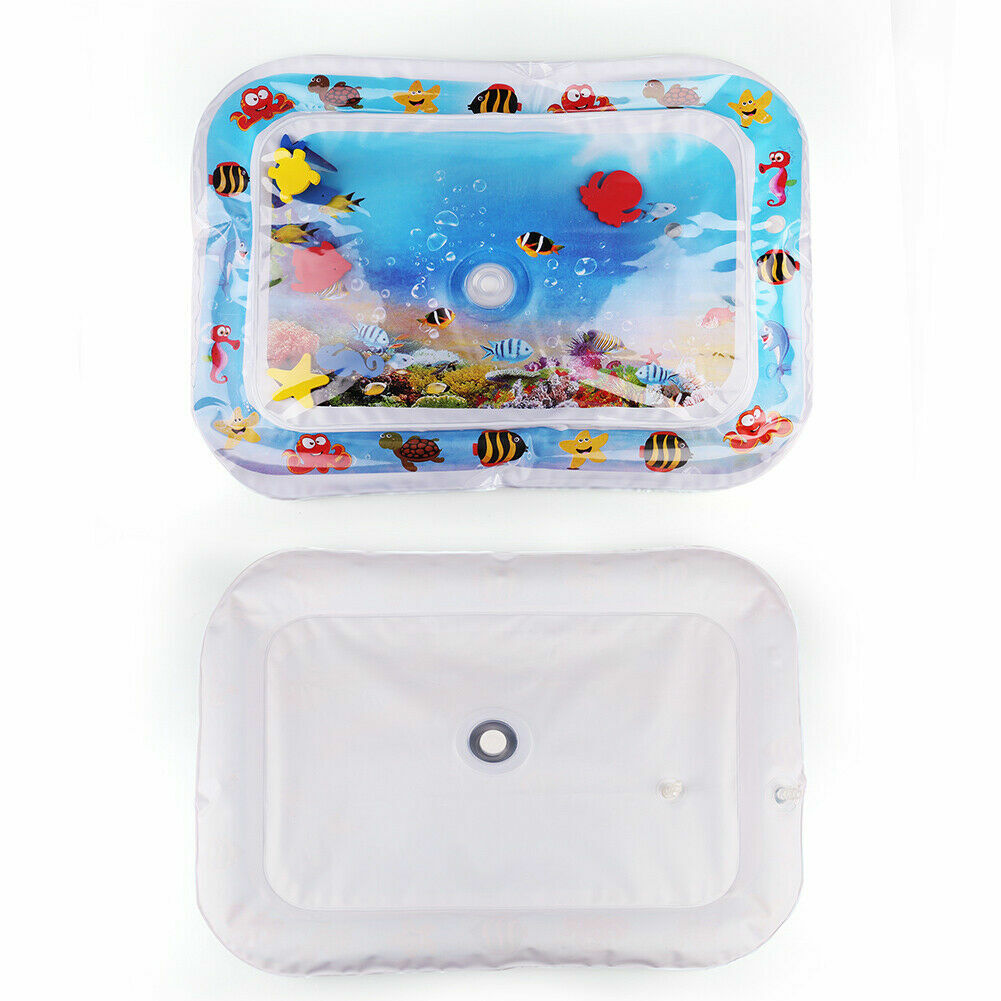 Inflatable Water Play Mat For Newborn Baby Infants Toddlers Toys Christmas Gift