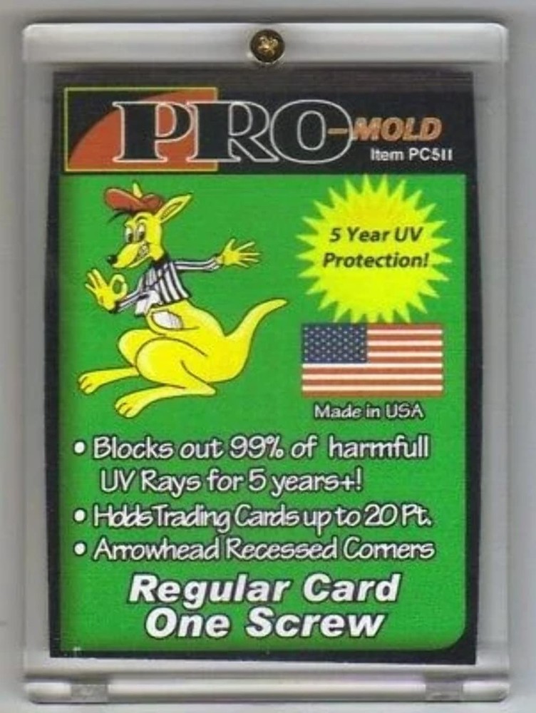 1-Screw REGULAR 20 Point Card Holders (25 count Case)