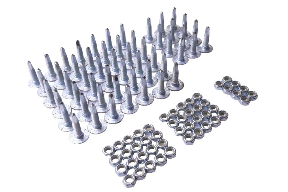 48 Pack Woody's Mega-Bite 1450 Series Studs & Lock Nuts
