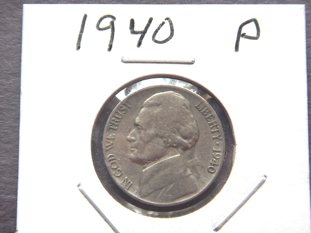 1940 (P) Jefferson Nickel