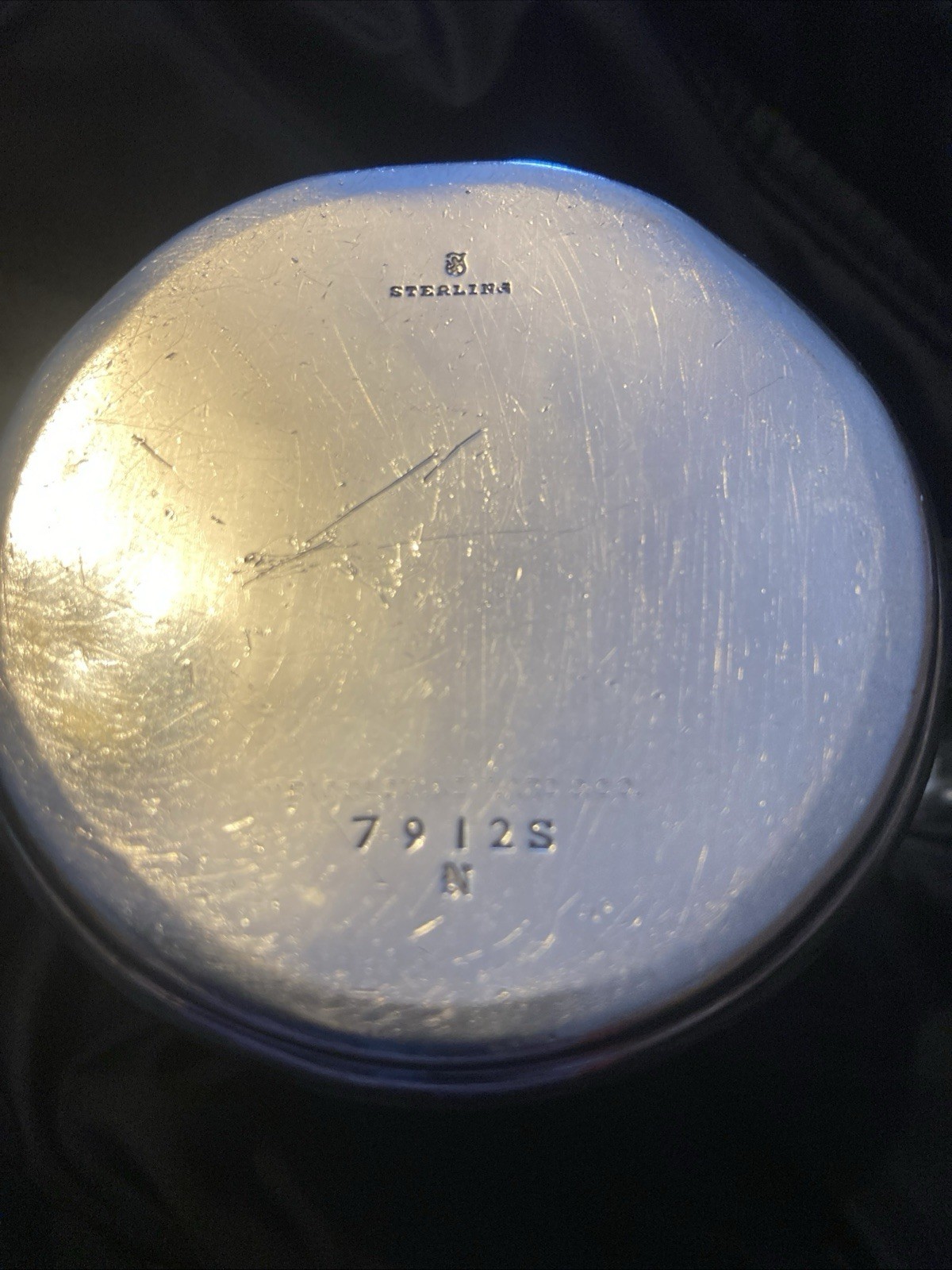 Antique Silver Cup Bigelow & Kennerd & Co. Engraved “EGT from RHD. 1913. “