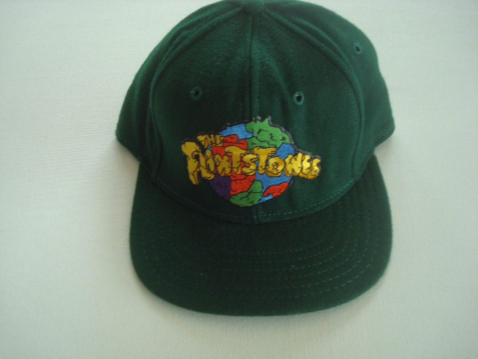 THE FLINTSTONES USA MADE  SURF SKATE   80S  90S  SNAPBACK HAT CAP VINTAGE S4
