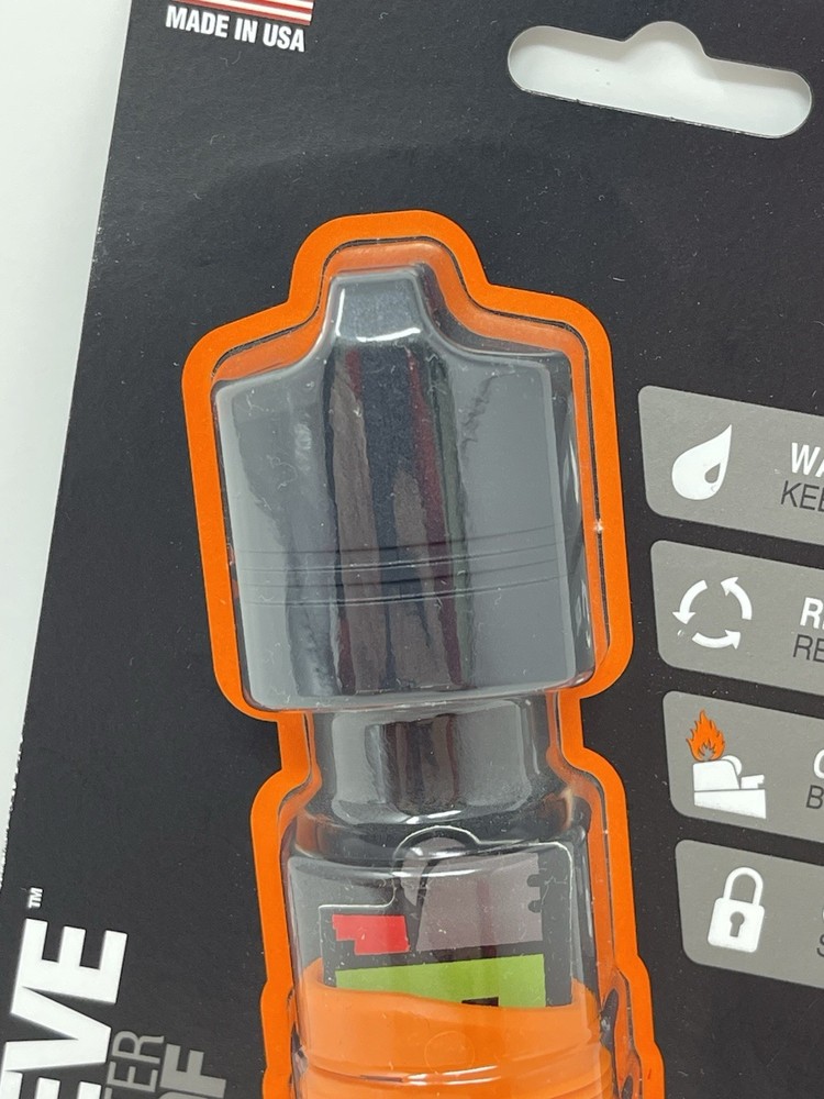 Exotac fireSLEEVE Ruggedized Waterproof Lighter Case - ORANGE