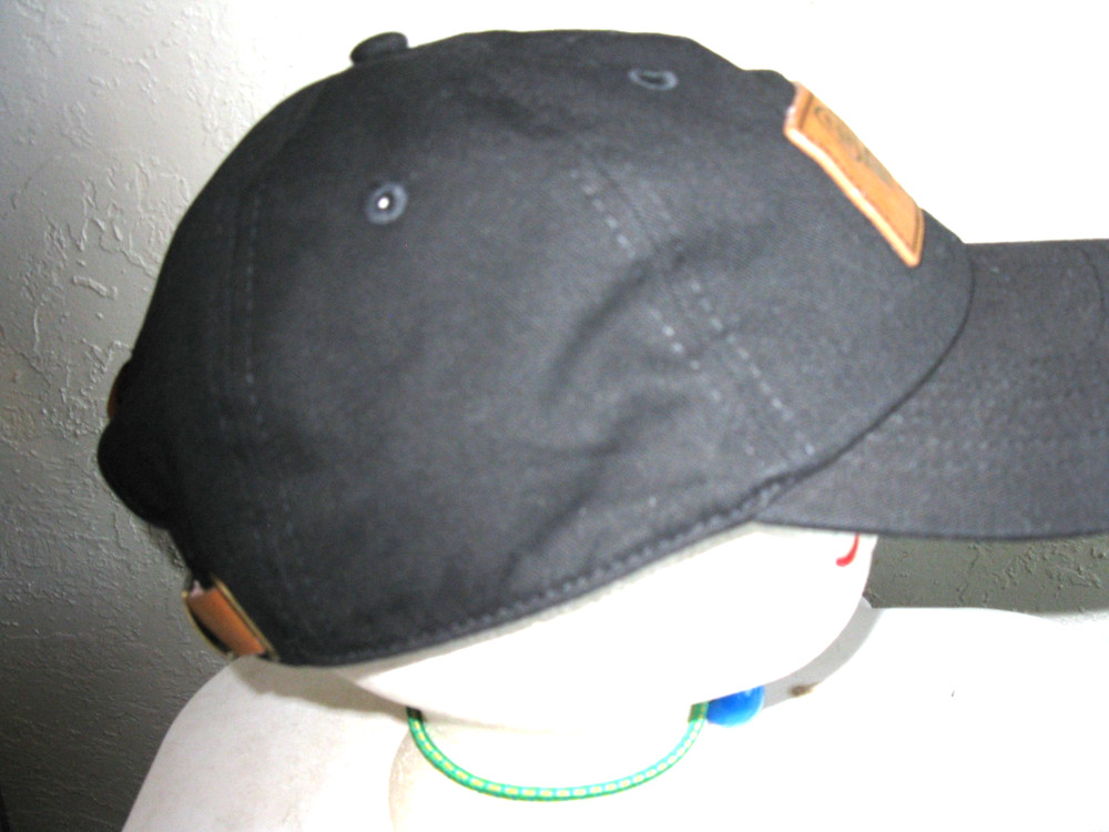 Evan Williams Bourbon Hat cap osfm leather strapback since 1783