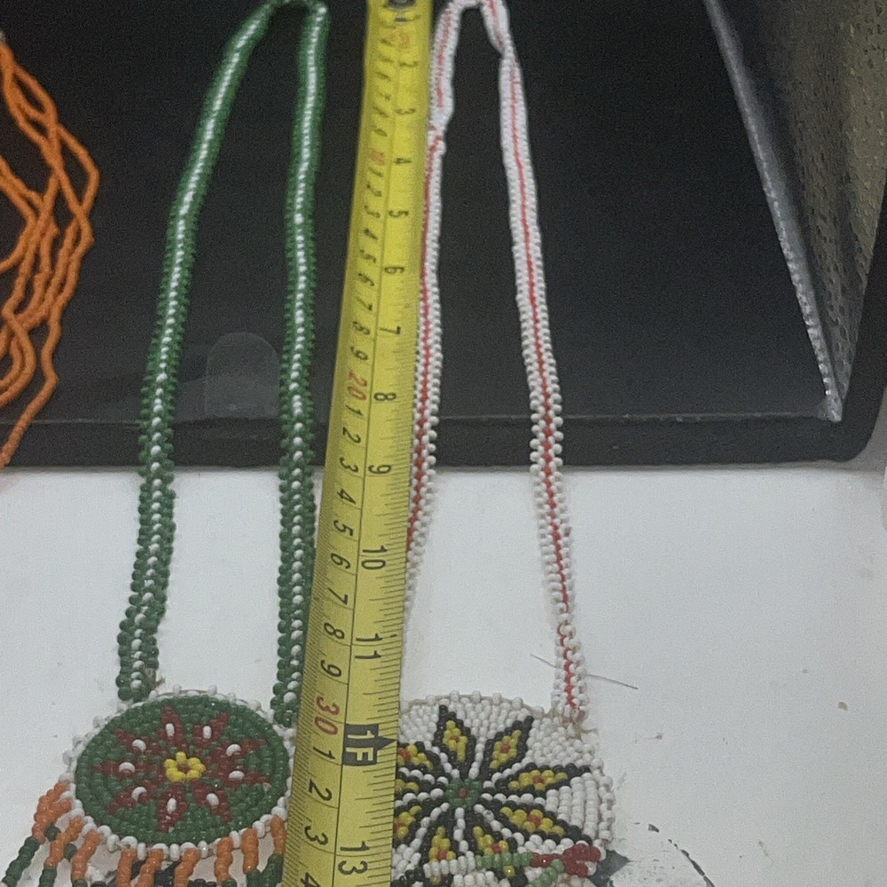 Seed Bead Native American Necklaces (3)