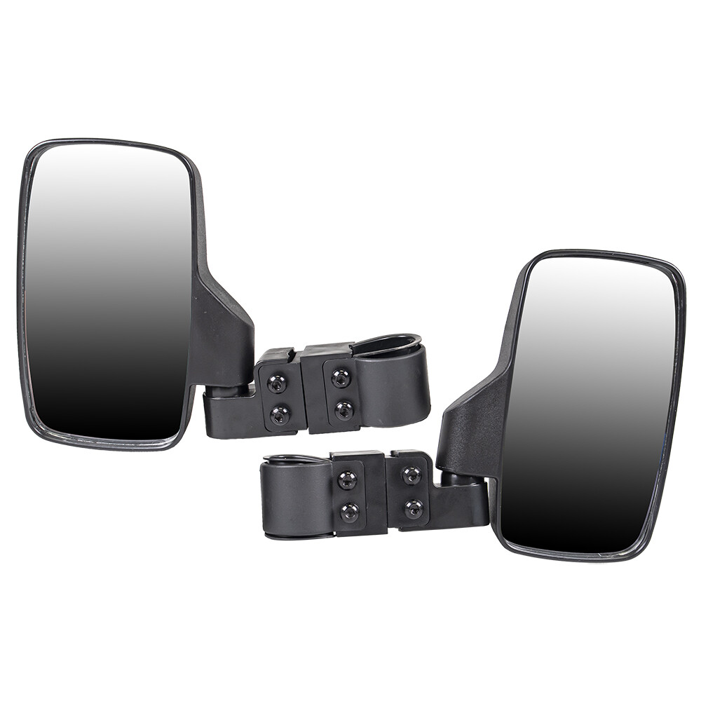 NICHE Side View Mirror Set for Yamaha Wolverine Rhino Viking 450 660 700 Black