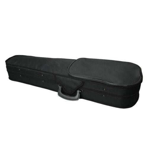 4/4 Full Size Violin Hard Case Basic Professional Triangular Shape Black