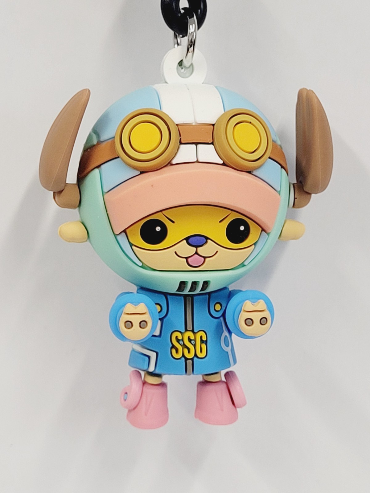 3D Foam Figural Key Chain Clip Monogram Blind Bag One Piece series 6 Chopper