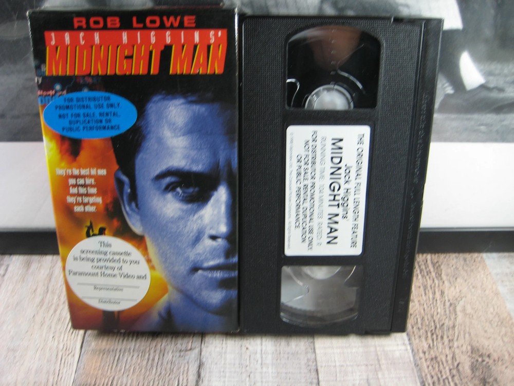 Midnight Man VHS Screener