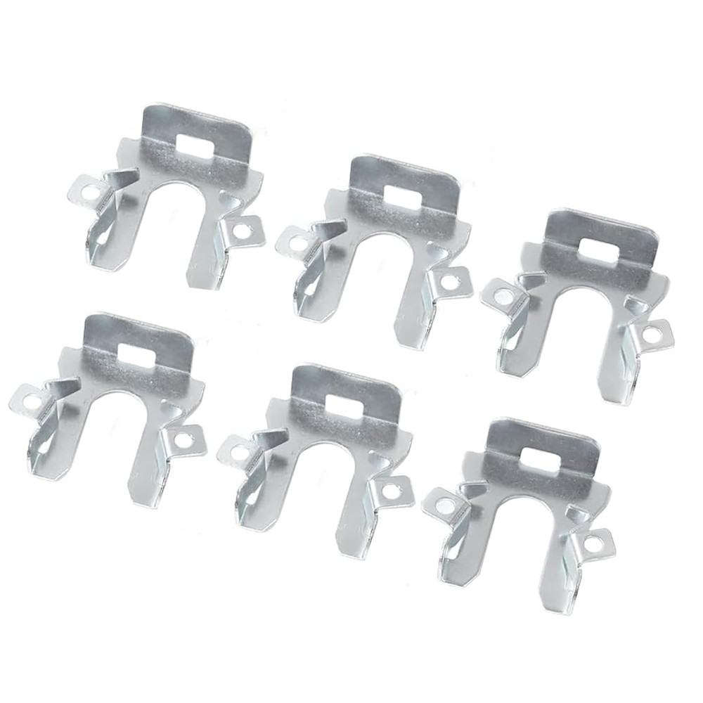 (6-Pack) Exact Replacement Pivot Headlight Retaining Clips Compatible with Ford