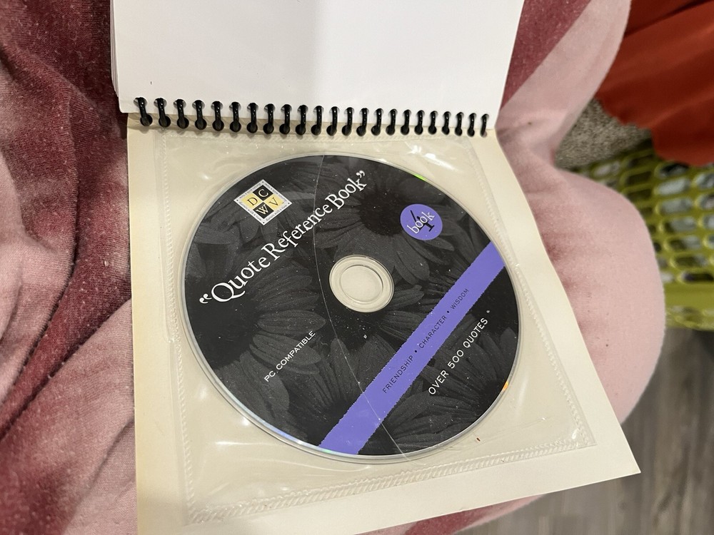 DCWV Quote Reference Book with CD - Rom over 500 Quotes