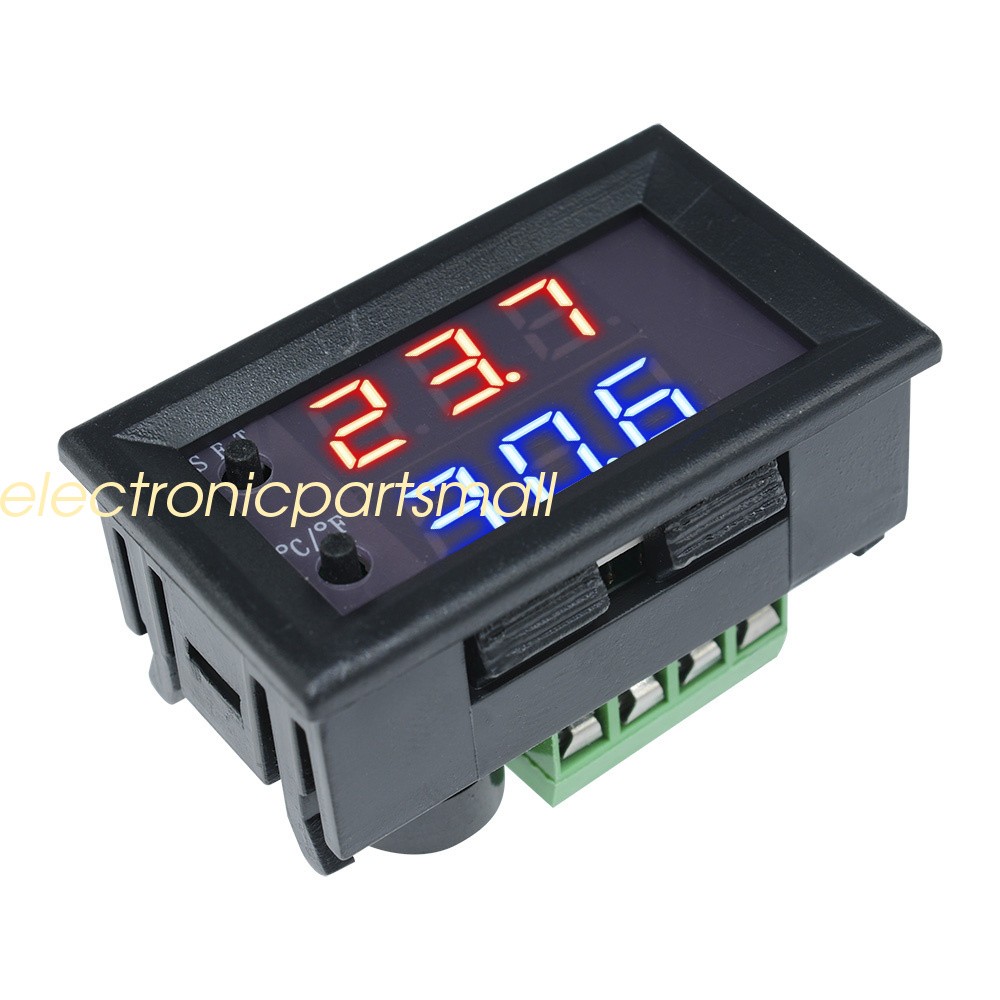 W1209WK DC12V -50~110°C Digital Thermostat Temperature Control Switch Sensor NTC