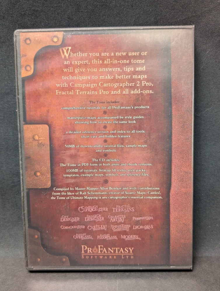 Tome of Ultimate Mapping The Complete Guide Making Maps Profantasy Software