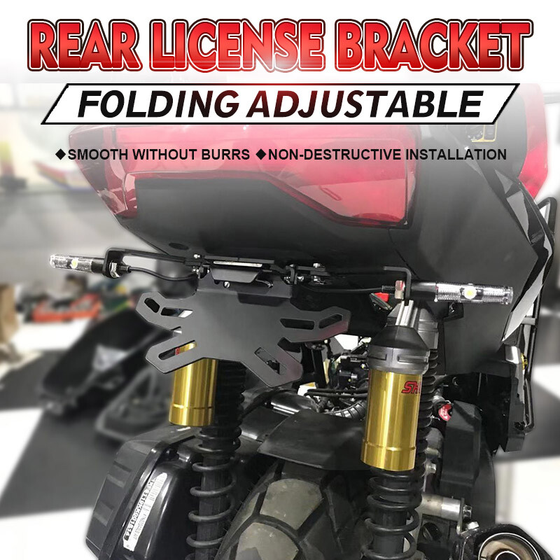 Rear License Plate Holder Mount Bracket For Suzuki GSXR600 750 1000 SV650 B-KING