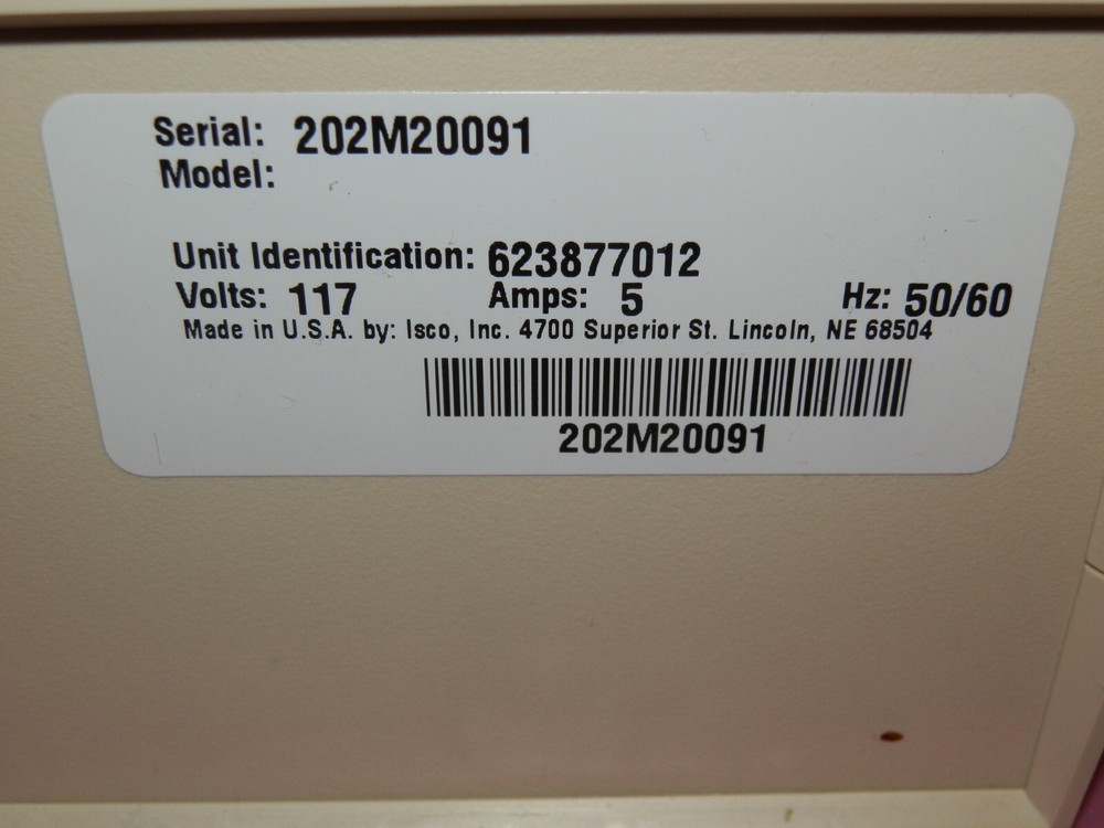 ISCO 623877012 Liquid Chromatography Power Control Unit